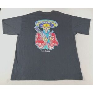 Mr Buho Shirt Mens 2XL Black Los Cabos Mexico Skull Day Of The Dead Graphic Tee